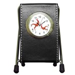 Kangaroo 1 Pen Holder Desk Clock