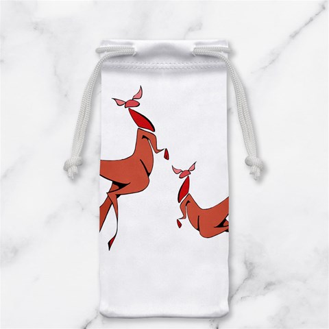 Kangaroo 1 Jewelry Bag from ArtsNow.com Front
