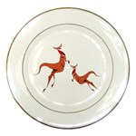 Kangaroo 1 Porcelain Plate