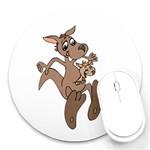Kangaroo 2 - Round Mousepad
