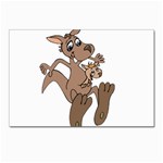 Kangaroo 2 - Postcard 4  x 6 