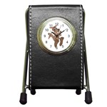 Kangaroo 2 - Pen Holder Desk Clock