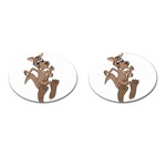 Kangaroo 2 - Cufflinks (Oval)