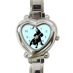 Elephant1 Heart Italian Charm Watch