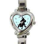 Elephant1 Heart Italian Charm Watch