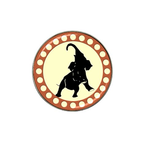 Elephant1 Hat Clip Ball Marker (4 pack) from ArtsNow.com Front