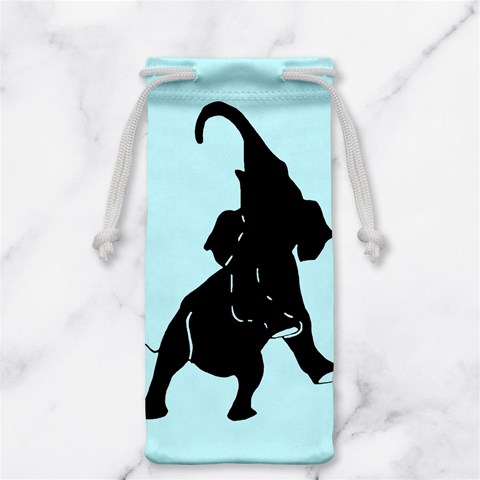 Elephant1 Jewelry Bag from ArtsNow.com Front