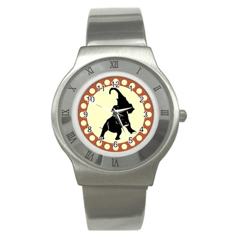 Elephant1 Stainless Steel Watch from ArtsNow.com Front