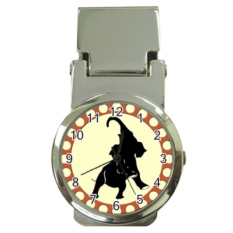 Elephant1 Money Clip Watch from ArtsNow.com Front