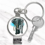 Elephant 2 - Nail Clippers Key Chain