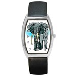 Elephant 2 - Barrel Style Metal Watch