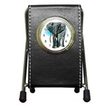 Elephant 2 - Pen Holder Desk Clock