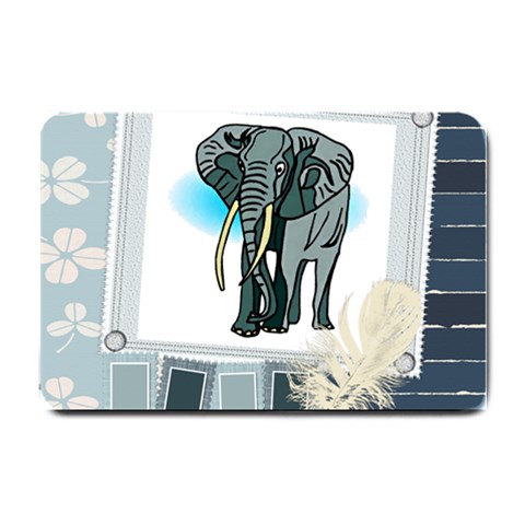 Elephant 2 24 x16  Door Mat