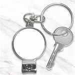 Drinking giraffe Nail Clippers Key Chain