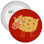 Funky sheep 3  Button