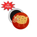 Funky sheep 1.75  Magnet (10 pack) 