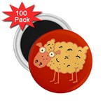 Funky sheep 2.25  Magnet (100 pack) 