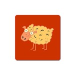 Funky sheep Magnet (Square)