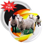 Flock 3  Magnet (10 pack)