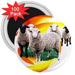 Flock 3  Magnet (100 pack)