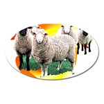 Flock Magnet (Oval)