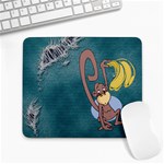 Banana monkey Large Mousepad