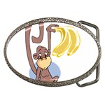 Banana monkey Belt Buckle