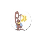 Banana monkey Golf Ball Marker (4 pack)
