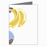 Banana monkey Greeting Cards (Pkg of 8)