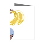 Banana monkey Mini Greeting Cards (Pkg of 8)
