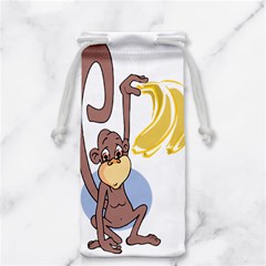 Banana monkey Jewelry Bag from ArtsNow.com Front