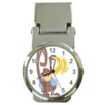 Banana monkey Money Clip Watch