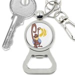 Banana monkey Bottle Opener Key Chain