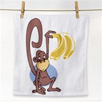 Banana monkey Face Towel