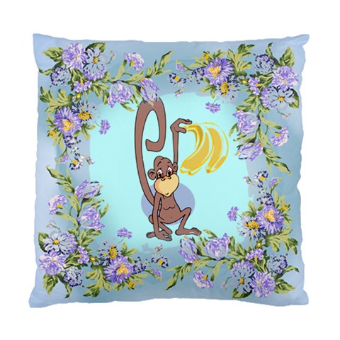 Banana monkey Cushion Case (One Side) from ArtsNow.com Front