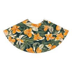 Neroli Blossom Midi Sleeveless Dress from ArtsNow.com Skirt Front