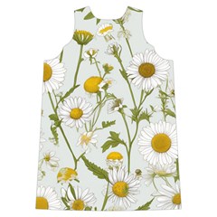 Sunflowers Velvet Long Sleeve Shoulder Cutout Dress from ArtsNow.com Back