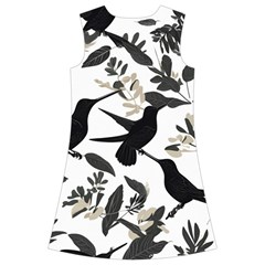 Blackbirds Kids  Short Sleeve Velvet Dress from ArtsNow.com Back