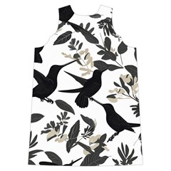 Blackbirds Velvet Long Sleeve Shoulder Cutout Dress from ArtsNow.com Back
