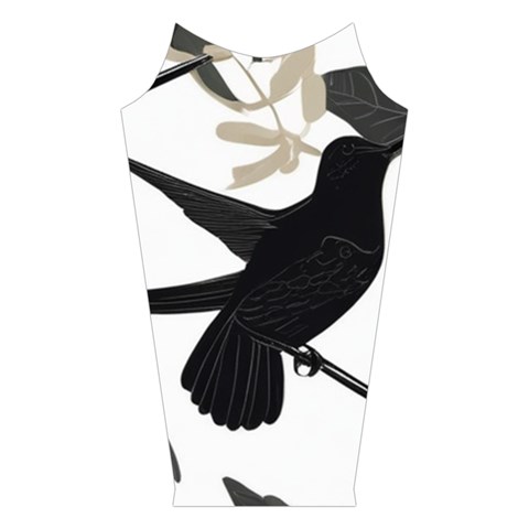 Blackbirds Velvet Long Sleeve Shoulder Cutout Dress from ArtsNow.com Right Sleeve