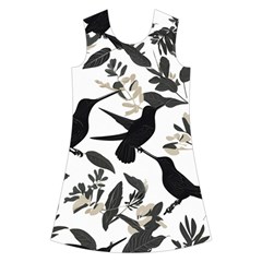Blackbirds Kids  Short Sleeve Velvet Dress from ArtsNow.com Front