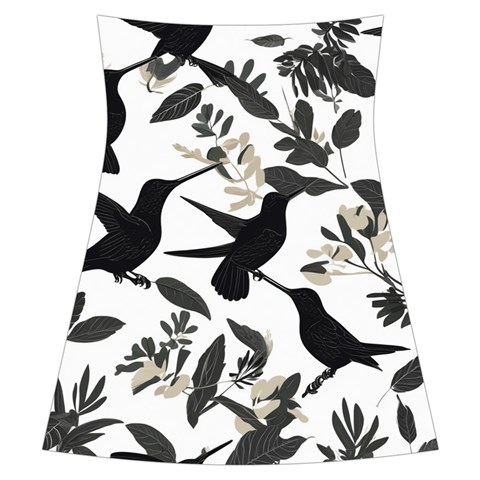 Blackbirds Ruffle Detail Chiffon Dress from ArtsNow.com Back