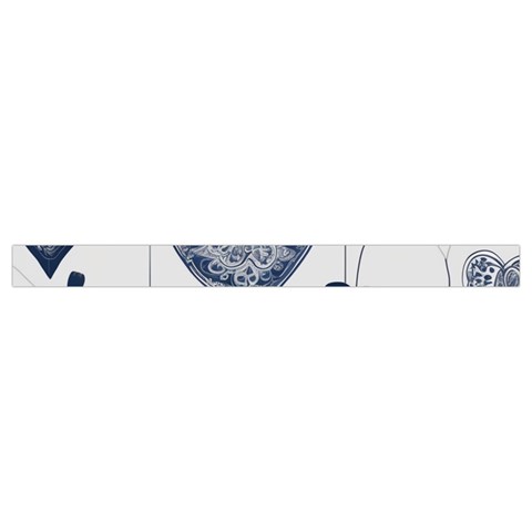 Blue Hearts Got No Strings Sports Bra from ArtsNow.com Waistband