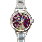 Design 10 Round Italian Charm Watch