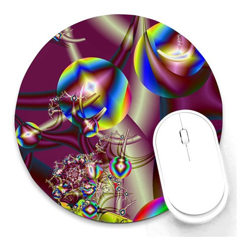 Design 10 Round Mousepad from ArtsNow.com Front