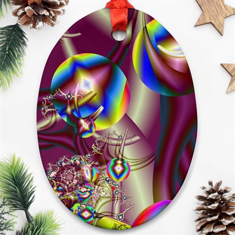 Design 10 Ornament (Oval) from ArtsNow.com Front