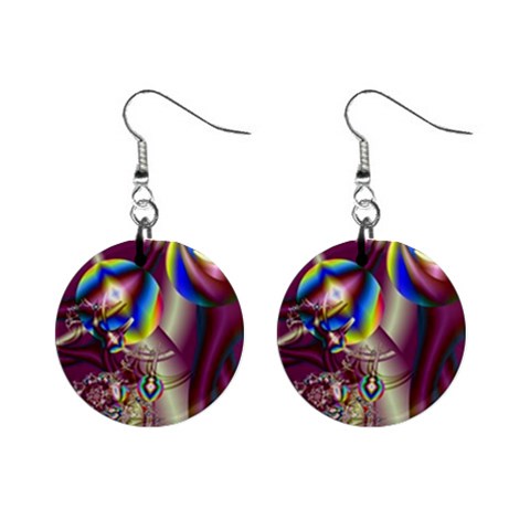 Design 10 1  Button Earrings from ArtsNow.com Front
