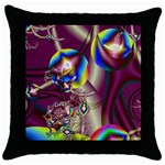 Design 10 Throw Pillow Case (Black)