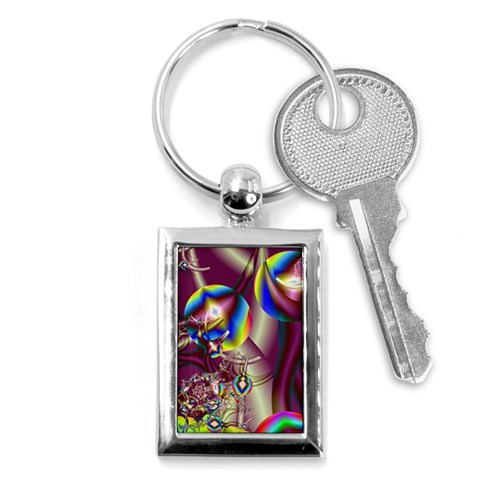 Design 10 Key Chain (Rectangle) from ArtsNow.com Front
