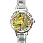 Foal 2 Round Italian Charm Watch